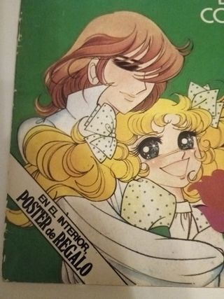 Tebeo candy Candy con poster gigante dentro del te