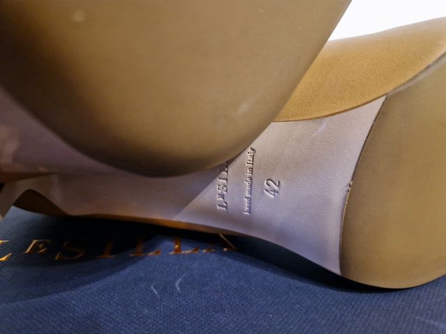 Stivaletti con tacco Le Silla, pelle, marrone,N.42