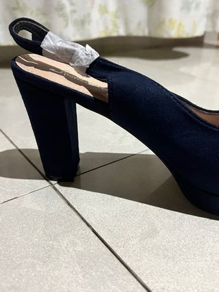 Tacón Azul Marino - Talla 40