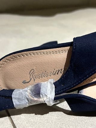 Tacón Azul Marino - Talla 40