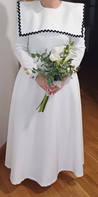 Vestido blanco ceremonia