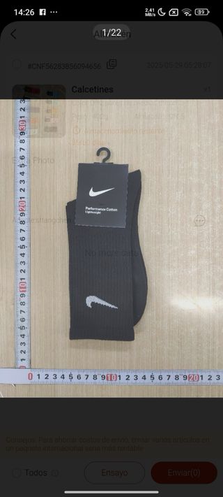 Calcetines Nike originales