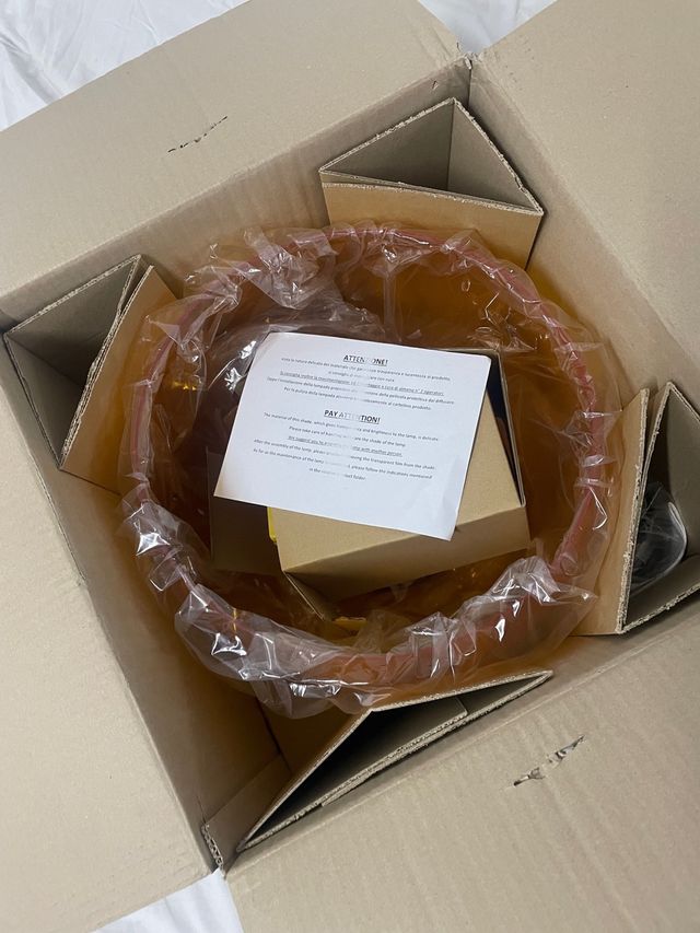 LÁMPARA KARTELL SMALL F/Y NARANJA