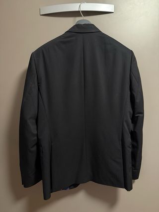 Traje negro Zara Talla 50 (L) (americana+pantalón)