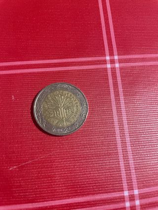 Moneda 2€: Francia, árbol