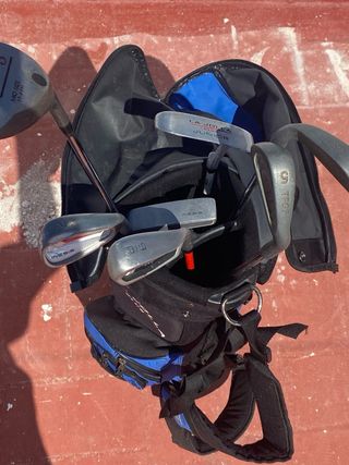 Juego palos golf niño 
