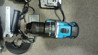 Kit Taladro Atornilador percutor y radial 125mm