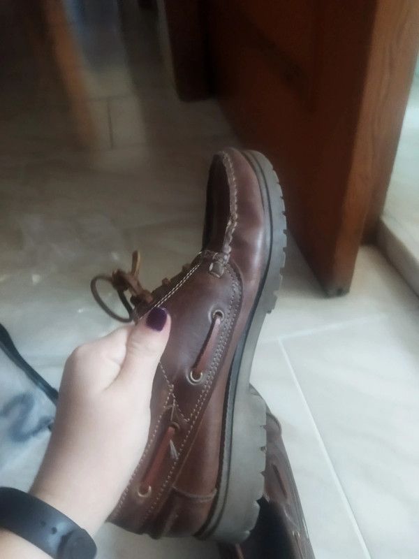 Zapatos náuticos marrones