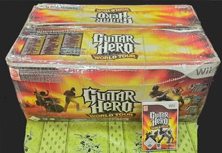 Lote Wii + Guitar Hero world tour + Juegos + acces