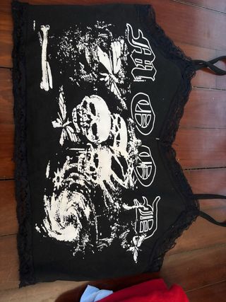 Top negro - Calaveras