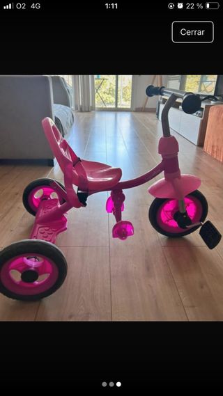 Trici rosa niños pequeños