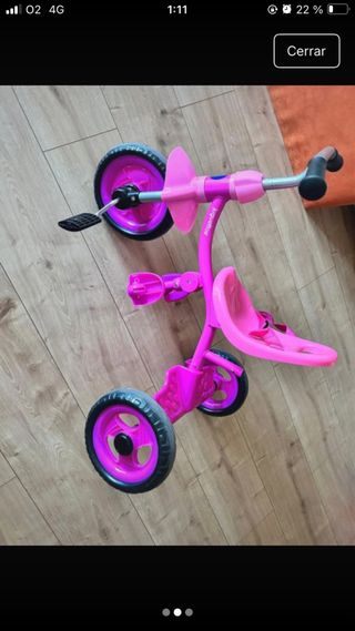 Trici rosa niños pequeños