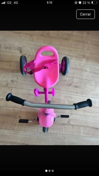 Trici rosa niños pequeños