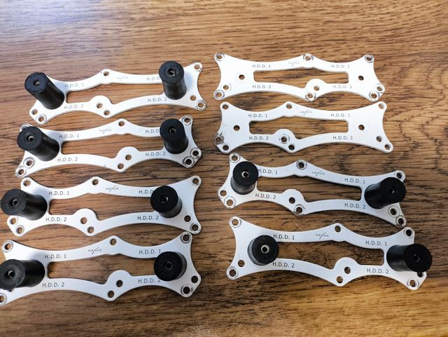 6 adaptadores hdd 3.5 a 5.25