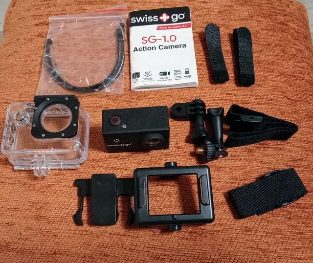 Cámara Deportiva Sumergible Swiss+go