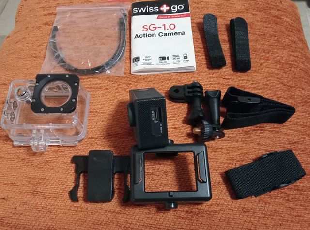 Cámara Deportiva Sumergible Swiss+go