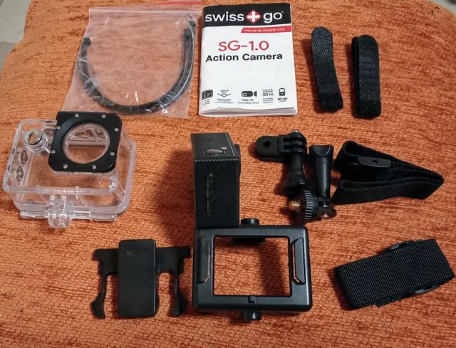 Cámara Deportiva Sumergible Swiss+go