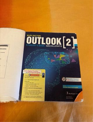Libro 2° Bach. Inglés.
Burlington book. Outlook 2.
