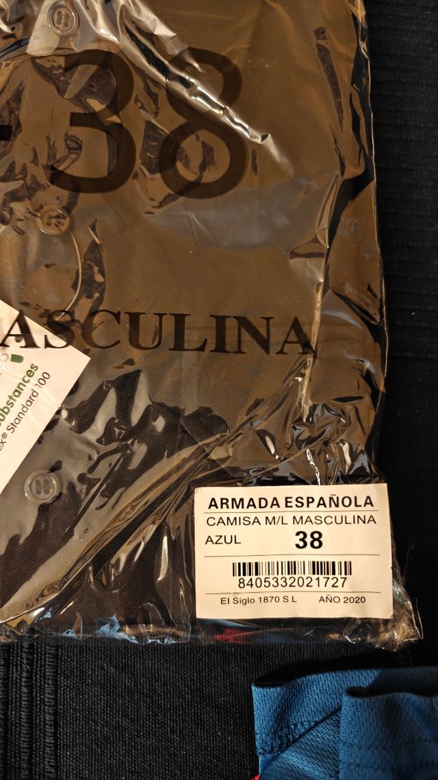 Camisas Armada Española T-38