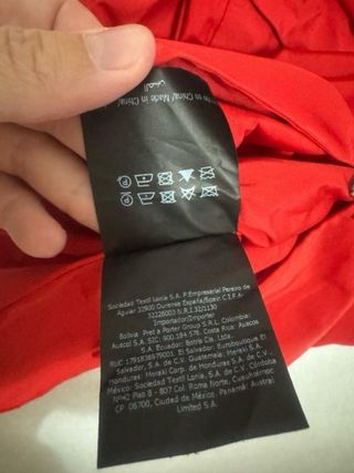 Chaqueta roja Garcia - Talla M