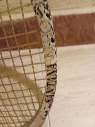 Raqueta Tenis Antigua