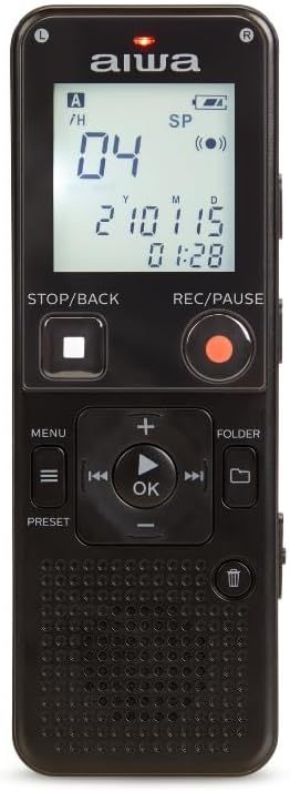 ✨ - AIWA grabadora digital voz micrófono estéreo