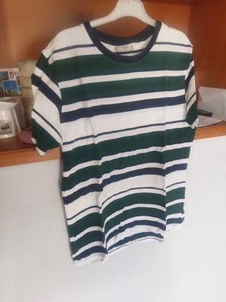 Camiseta rayas Mango M