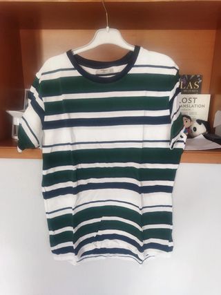 Camiseta rayas Mango M