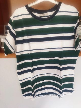 Camiseta rayas Mango M