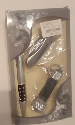 Kit Bolígrafo, Cortaplumas y Llavero