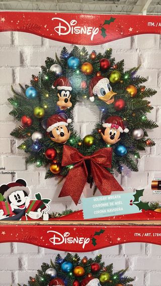 Corona Navidad Disney Mickey Mouse