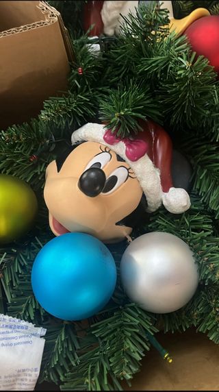 Corona Navidad Disney Mickey Mouse