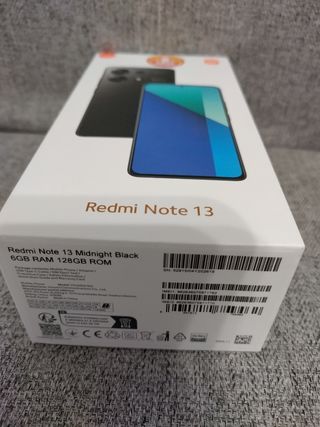 Xiaomi Redmi Note 13 6GB+128GB - Negro