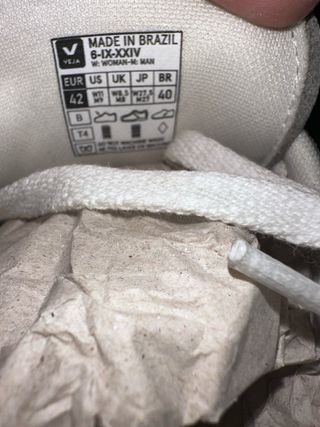 Zapatillas Veja SDU Rec - Gris y Blanco