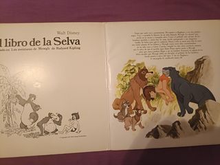 El libro de la selva - Disco vinilo infantil