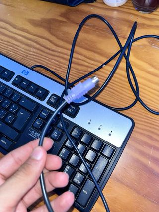 Teclado HP - Negro/Plata