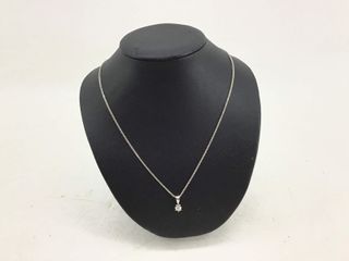 cadena oro 18k con piedra con diamante 24cm