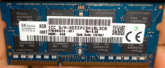 RAM 8GB SK hynix DDR3