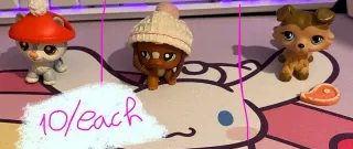8 Littlest Petshop Animais