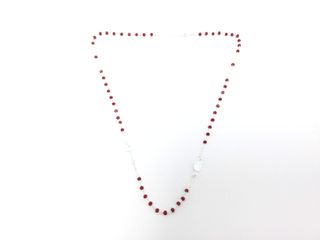 collar plata 925mm con piedra con circonita 28cm 