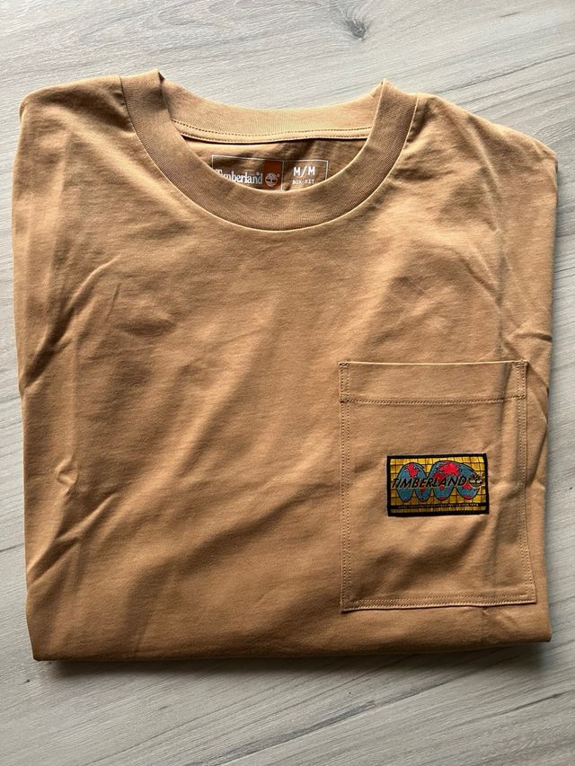 Camiseta Timberland beige M - oversize