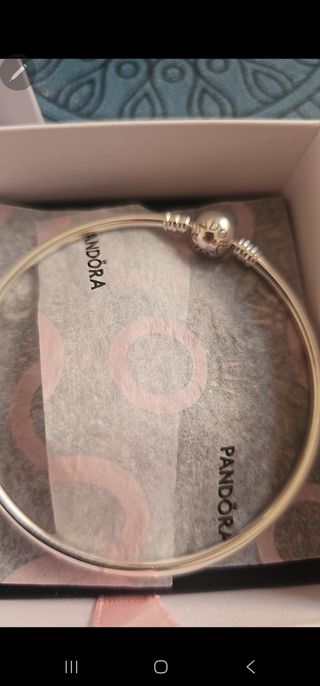 Pulsera Pandora plata