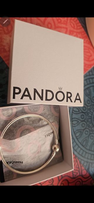 Pulsera Pandora plata