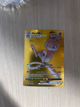 Mew VMAX Gold - Carta Pokémon
