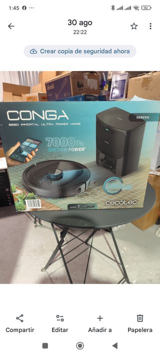 Robot aspirador Conga 8290
