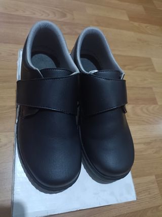 Zapatos trabajo negros Talla 37