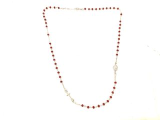 collar plata 925mm con piedra con circonita 28cm