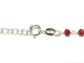 collar plata 925mm con piedra con circonita 28cm