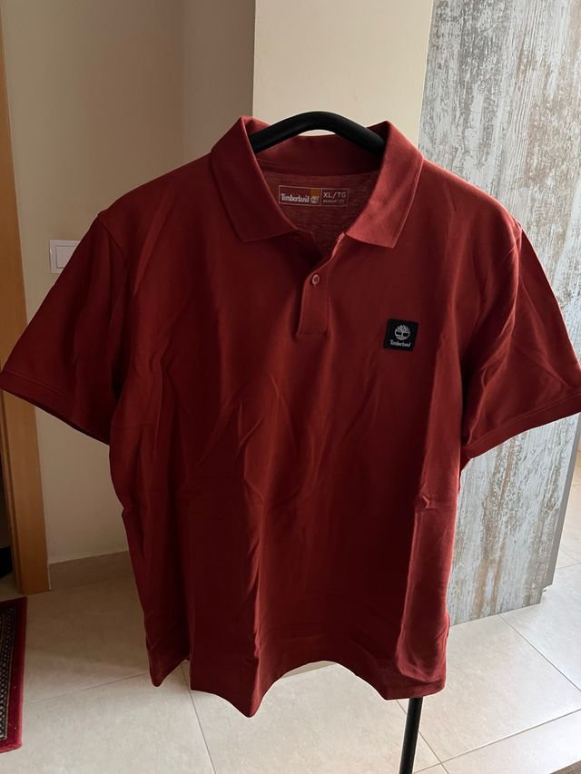 Polo Timberland XL - Rojo