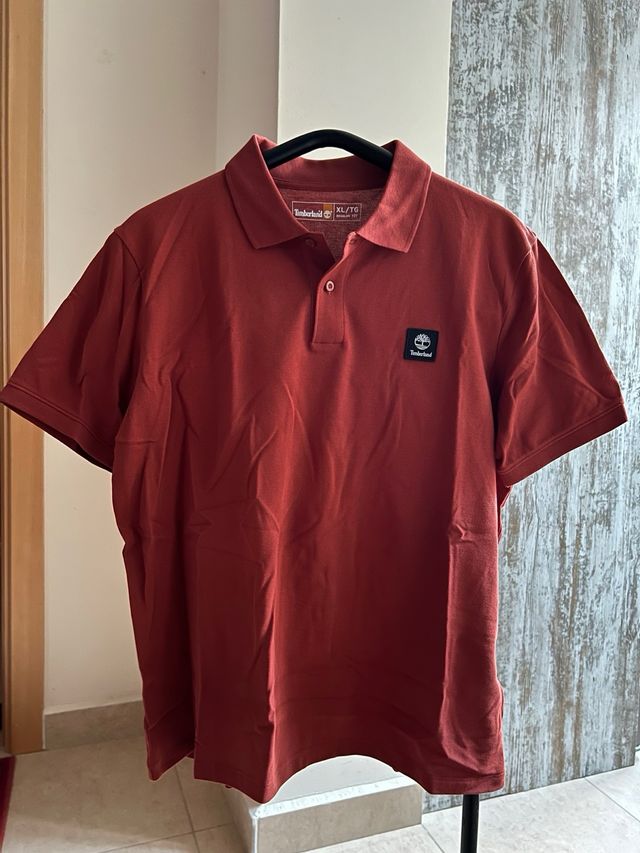 Polo Timberland XL - Rojo